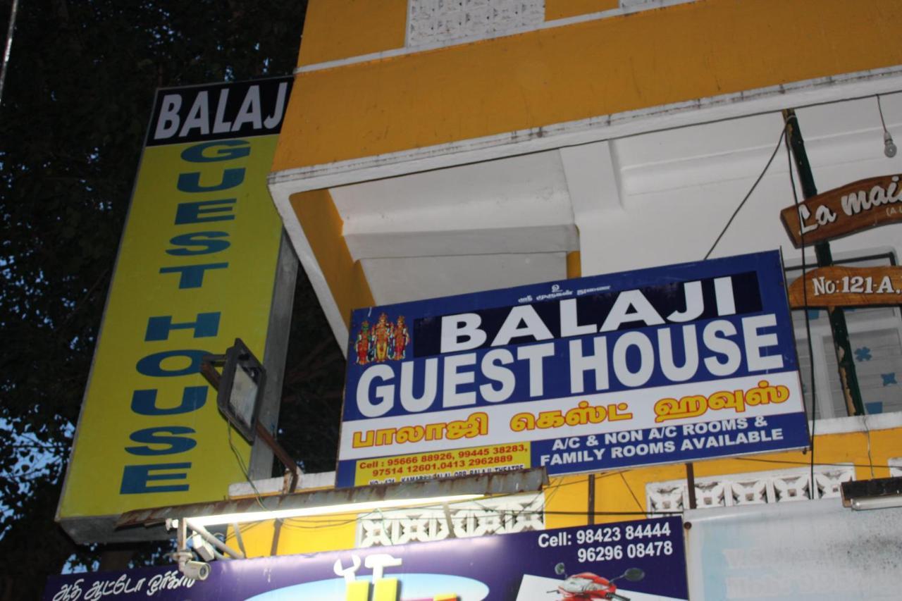 Balaji Guest House 蓬蒂切里 外观 照片